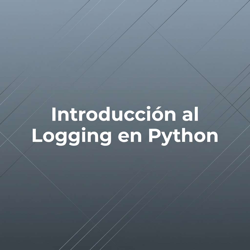 Logging en Python
